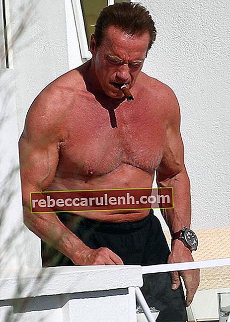Arnold Schwarzenegger torse nu corps mai 2014 Cannes, France