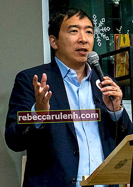 Andrew Yang, jak widać w styczniu 2019 roku