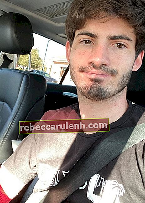 Mopi visto mentre scattava un selfie in auto a dicembre 2019