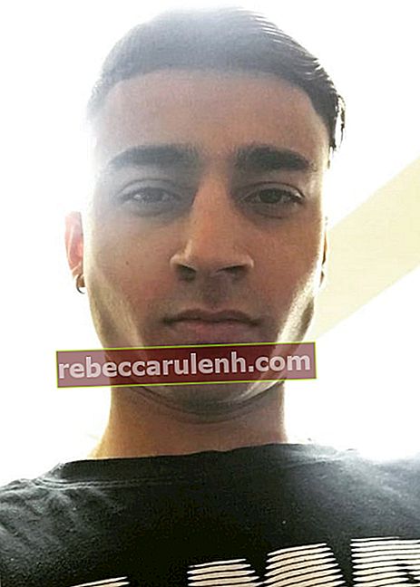 Karim Zeroual visto in un selfie scattato nel gennaio 2018