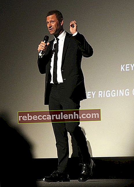 Aaron Eckhart beim London Film Festival für den Überraschungsfilm 2016