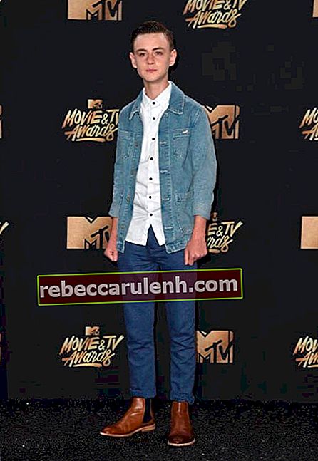 Jaeden Lieberher aux MTV Movie and TV Awards en mai 2017