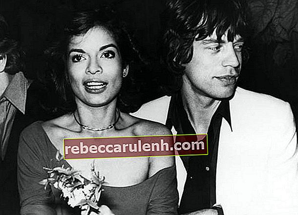 Mick Jagger et Bianca Jagger