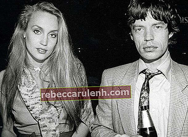 Mick Jagger et Jerry Hall