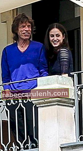 Mick Jagger avec Melanie Hamrick