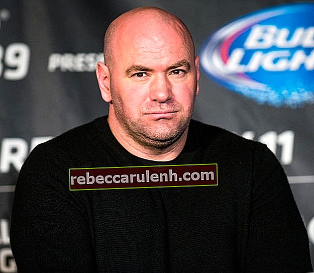Dana White comme on le voit sur une photo prise lors de la tournée mondiale de l'UFC 189 en mars 2015