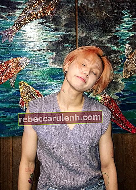 E'Dawn as seen while posing in January 2019