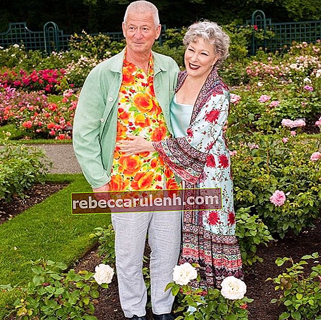 Bette Midler avec son conjoint Martin en juillet 2019