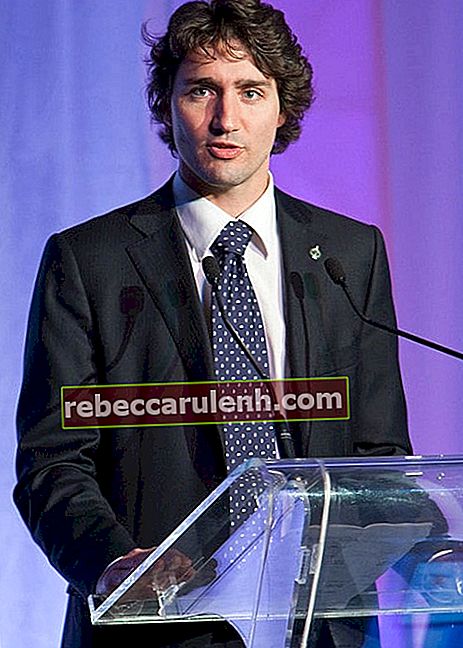 Justin Trudeau durante un evento nel novembre 2009