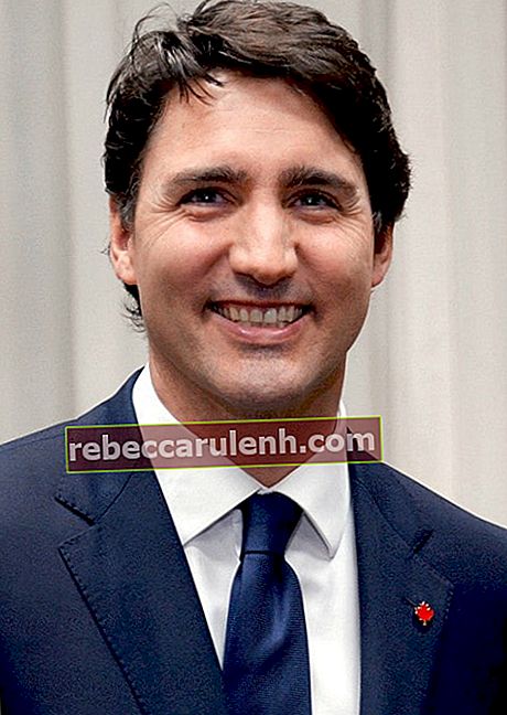 Justin Trudeau visto nell'aprile 2018