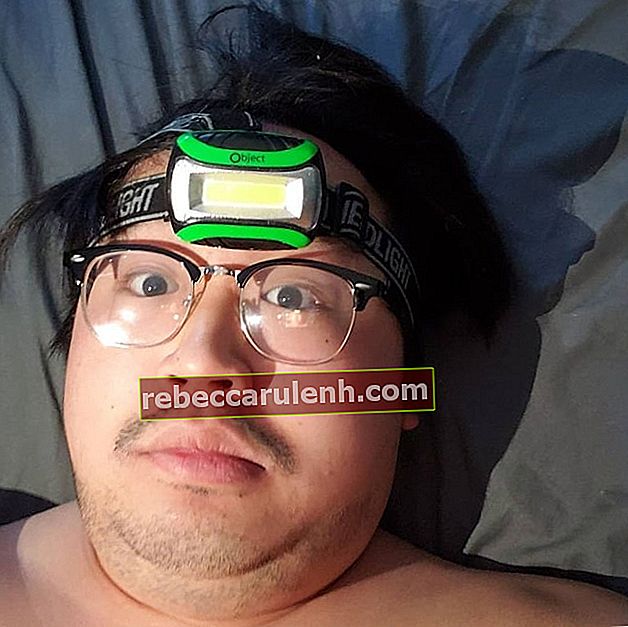 Asian Andy vu dans un selfie pris en avril 2020