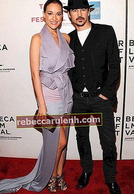Colin Farrell et Alicja Bachleda-Curus au Tribeca Film Festival en 2010