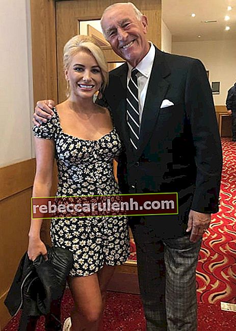 Len Goodman und Cliona Hagan im Juli 2019