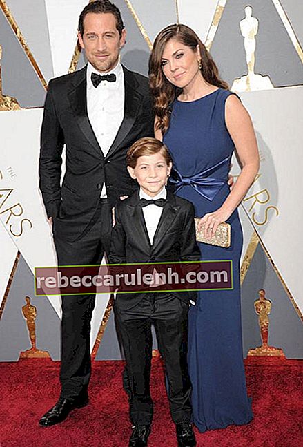 Jacob Tremblay bei den Annual Academy Awards 2016 mit Vater Jason Tremblay und Mutter Christina Candia Tremblay
