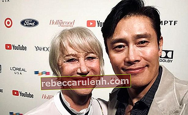 Lee Byung-Hun dans un selfie Instagram avec Helen Mirren