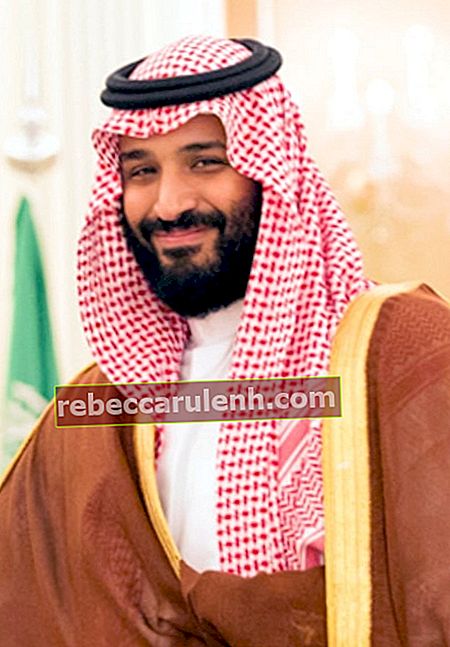 Mohammad bin Salman aus der Sicht des Royal Court Palace in Riad, Saudi-Arabien im Mai 2017