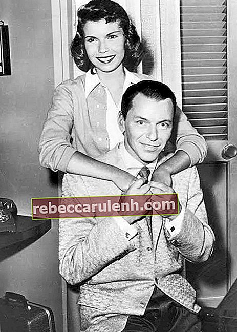 Frank et Nancy Sinatra en répétition pour 'The Frank Sinatra Show' en 1959