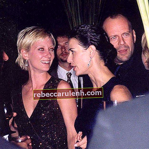 Anne Heche, Demi Moore et Bruce Willis aux Emmy Awards 1997