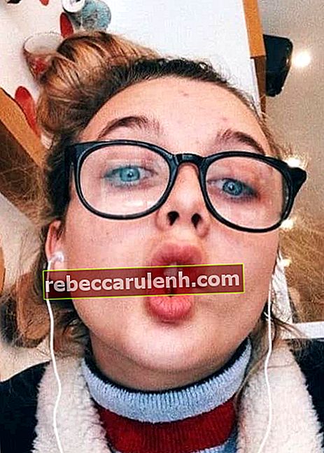 Emma Chamberlain in einem Instagram-Selfie im Februar 2018