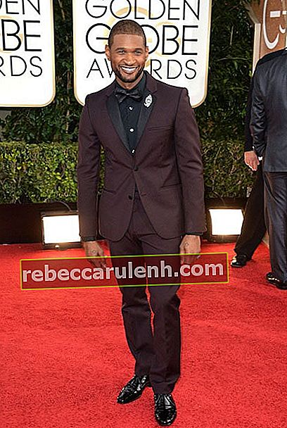 Usher aux Golden Globe Awards 2014