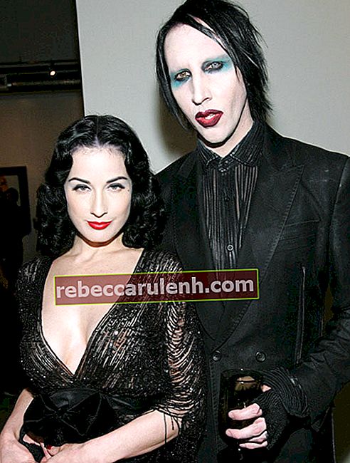 Dita Von Teese et Marilyn Manson