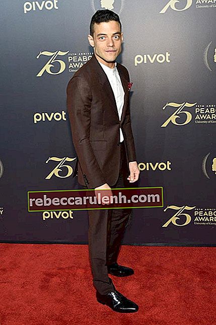 Rami Malek alla 75a cerimonia annuale dei Peabody Awards il 20 maggio 2016