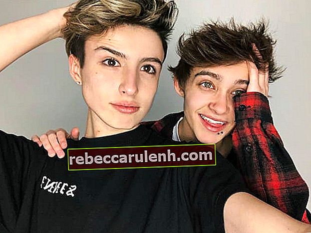 Justin Blake (à droite) et Tyler Brown dans un selfie Instagram en janvier 2018