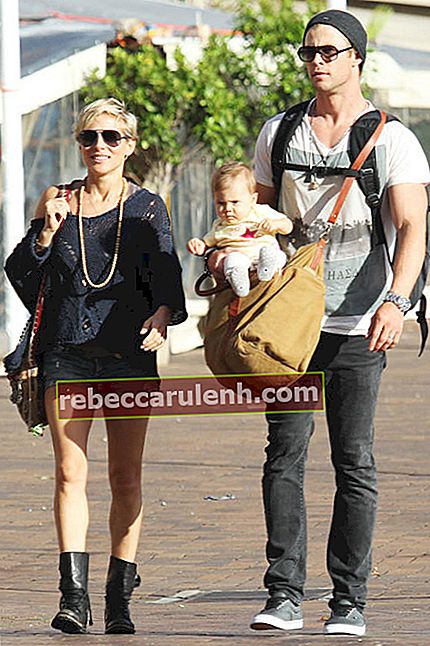 Chris Hemsworth mit Elsa Pataky und Familie