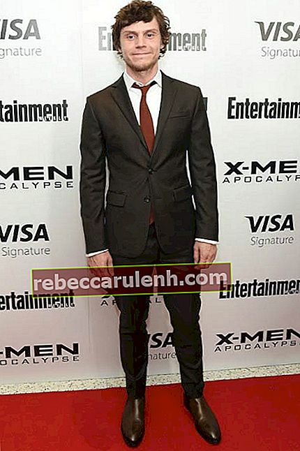 Evan Peters à la projection X-Men Apocalypse New York en mai 2016
