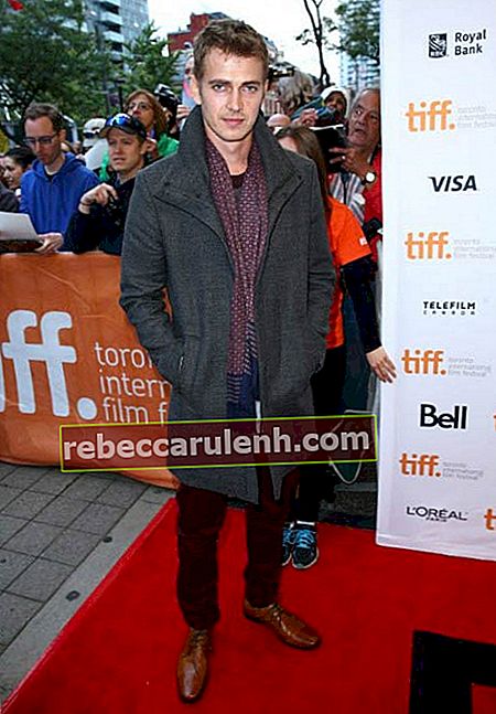 Hayden Christensen lors de la première American Heist lors du Festival international du film de Toronto 2014