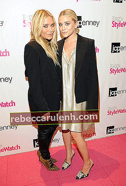 Sœurs jumelles, Mary-Kate Olsen (à gauche) et Ashley Olsen