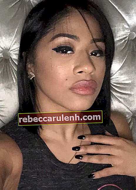 Hennessy Carolina dans un selfie Instagram comme vu en octobre 2018
