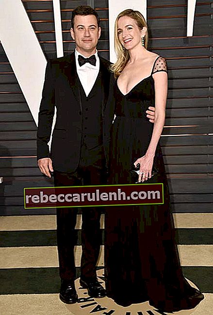 Джими Кимел и Моли Макниърни на Оскар парти на Vanity Fair 2015