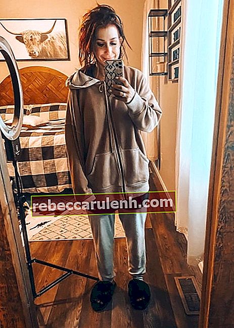 Chelsea Houska vue dans un selfie pris en mars 2020
