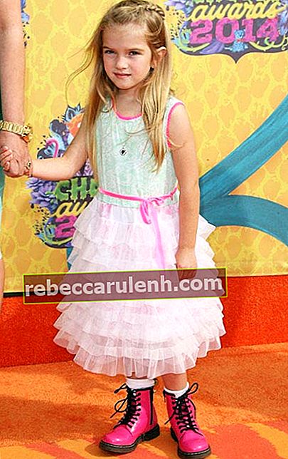 Миа Талерико на 27-й ежегодной церемонии вручения наград Kids Choice Awards в 2014 году