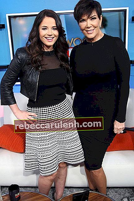 Kris Jenner et Kether Donohue au 'Hollywood Today Live' en janvier 2016