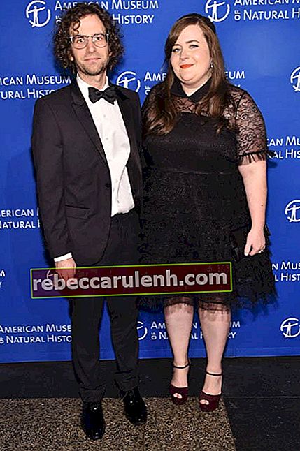 Aidy Bryant und Conner O'Malley im American Museum of Natural History 2016