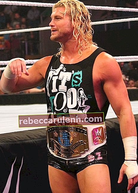 Dolph Ziggler en tant que Champion Intercontinental de la WWE en septembre 2014