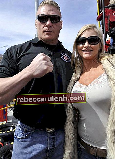 Brock Lesnar e la moglie Sable